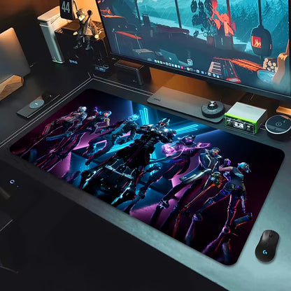 F-Fortnite Deskmat Gaming Mouse Pad Anime Mousepad Xxl Computer Accessories Desk Mat Mats Gamer Mause Office Offices Pc Desktop